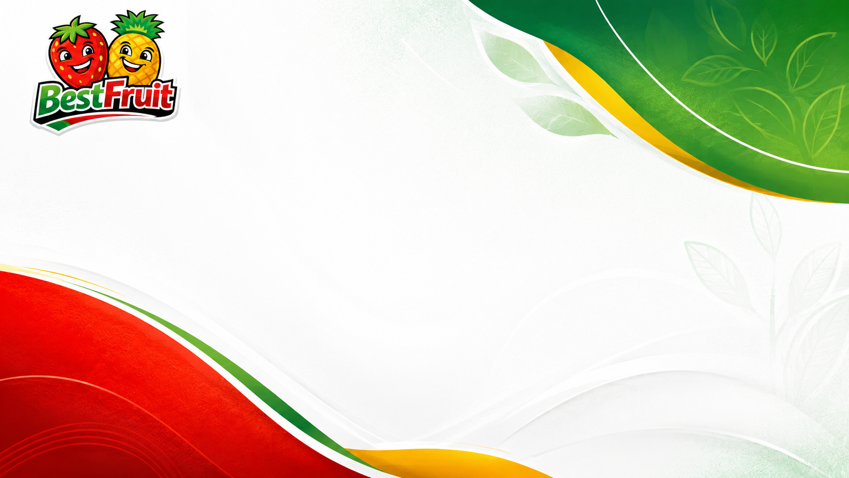 Best Fruit Banner Qualidade